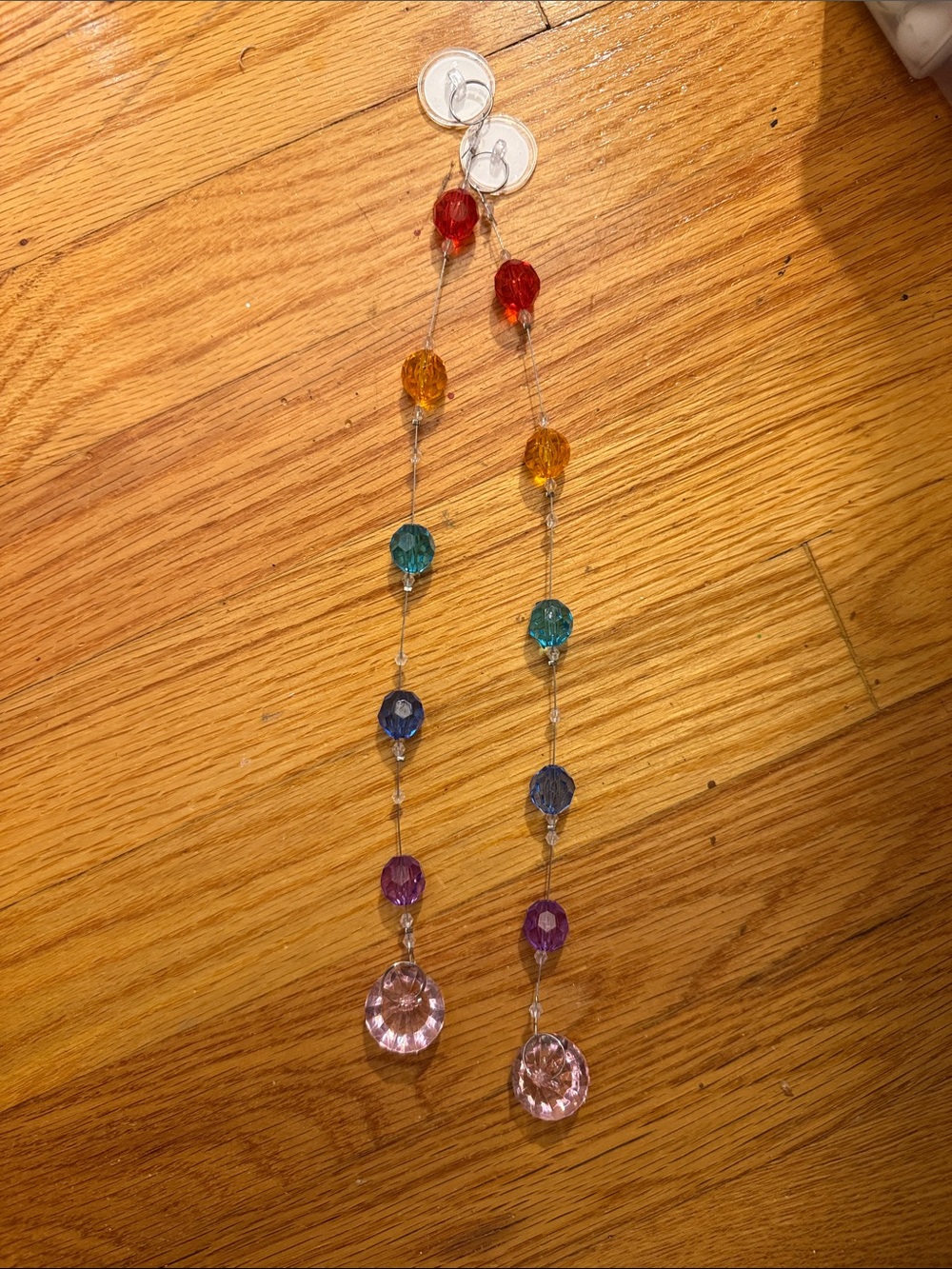 Multicolor Crystal Drop sun catchers -